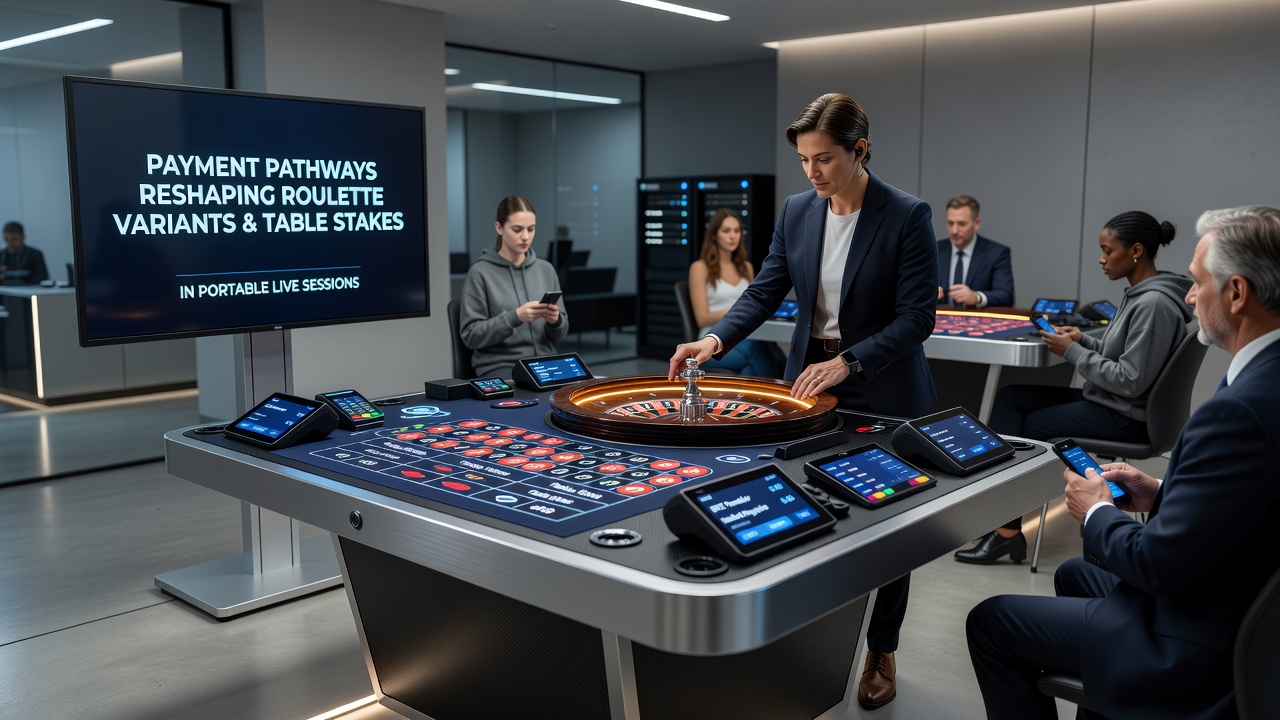 Mobile Live-Roulette mit variablen Limits und Zahlungsoptionen