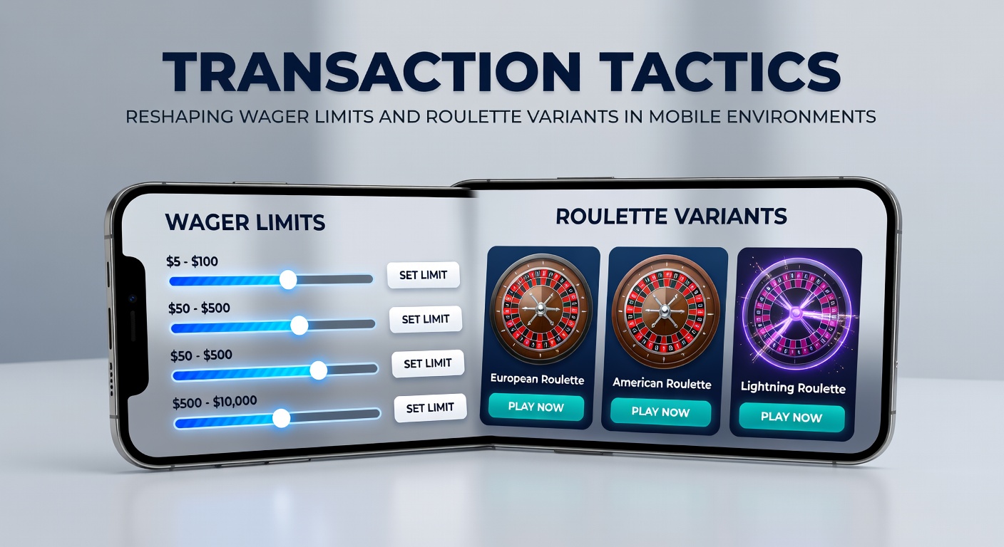 Mobile Roulette-Varianten und dynamische Wettlimits